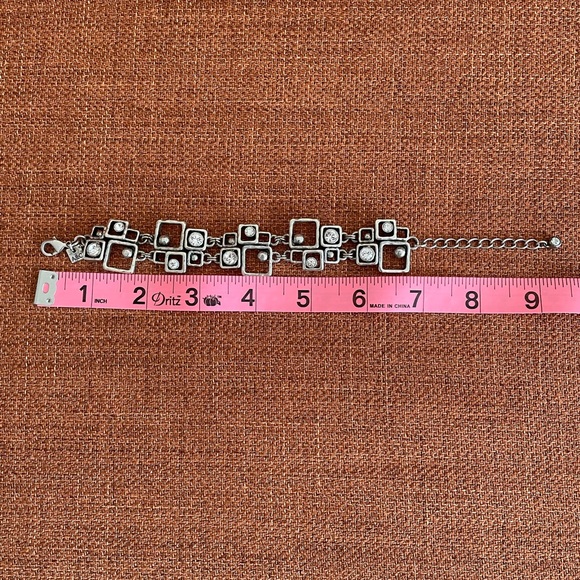 Swarovski Crystal and Silver Bracelet - Picture 7 of 7